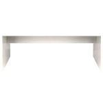 Holztisch Low- Desk 120 x 70 cm, Tischhöhe 72 cm 